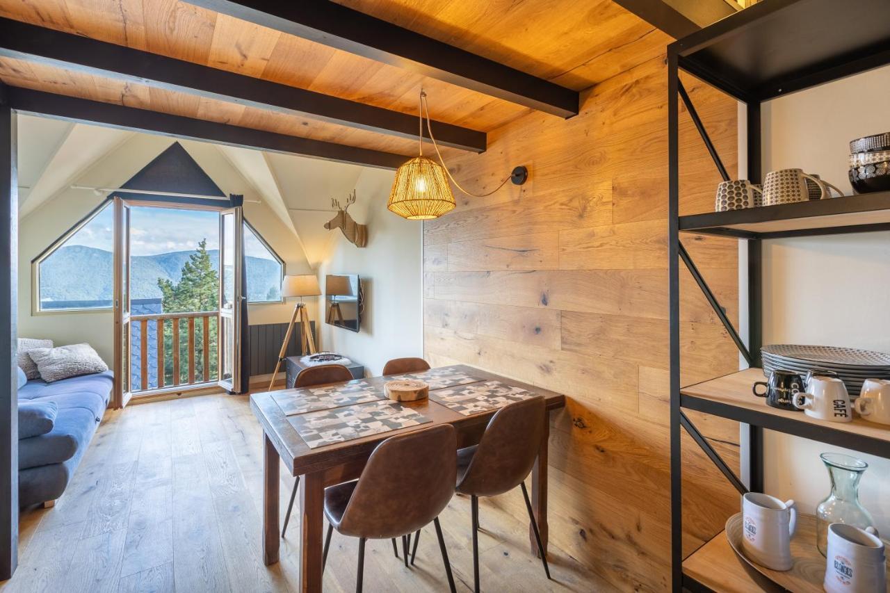 Le Cerf - Duplex Avec Superbe Vue Montagne Lägenhet Les Angles  Exteriör bild